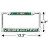 Mississippi Valley State Alumni Logo Full Size Standard License Plate Metal Frame - 4 of 4