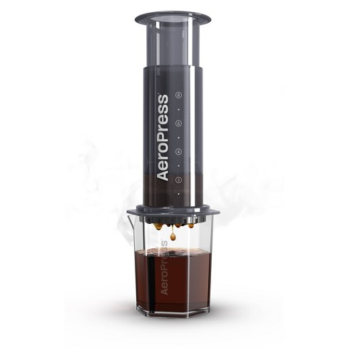 Aeropress XL Coffee Press – 3 in 1 brew method combines French Press,  Pourover, Espresso. Full bodied, smooth coffee without grit or bitterness.  Small