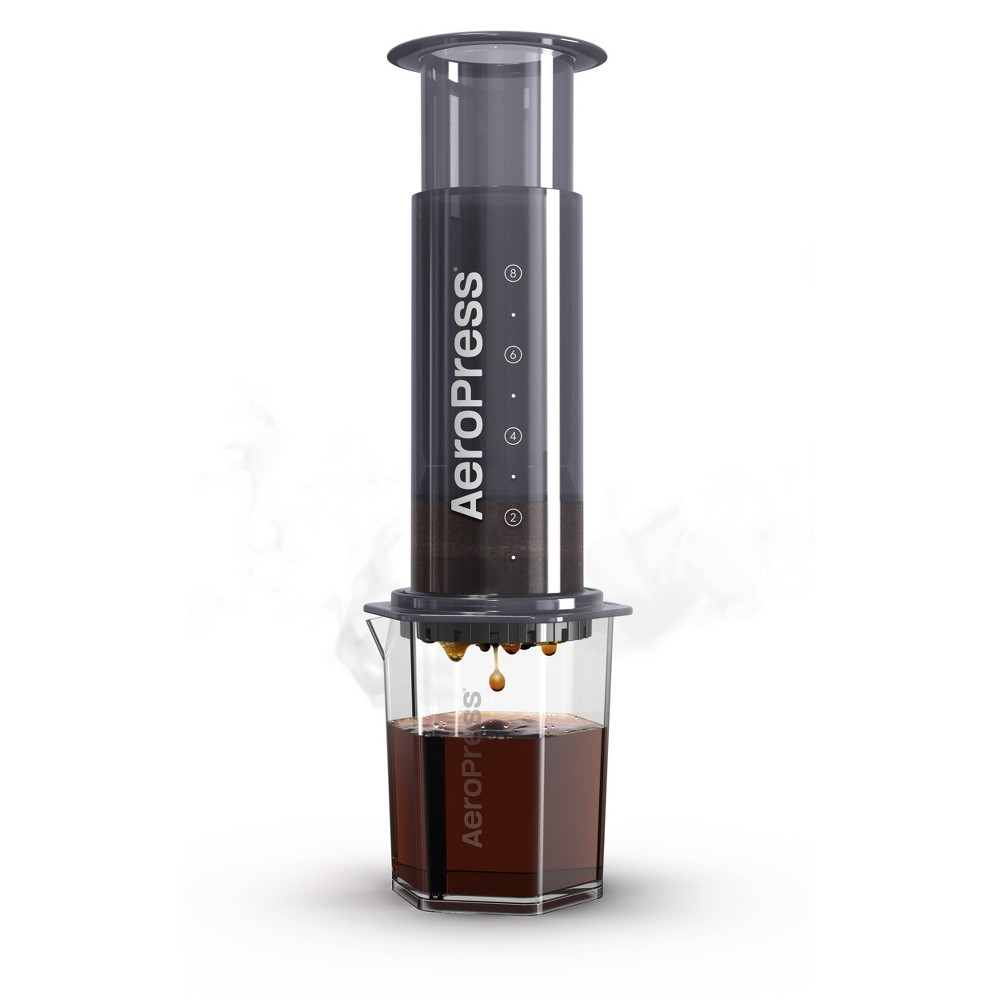 Photos - Coffee Maker AeroPress XL Coffee Press: Large Manual  with Paper Filters, 20 oz Capacity, Gray