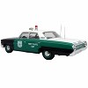 1964 Ford Galaxie 500 Police Car "NYPD" Black and Green with White Top Ltd Ed to 504 pcs 1/43 Diecast Model by Iconic Replicas - 3 of 4