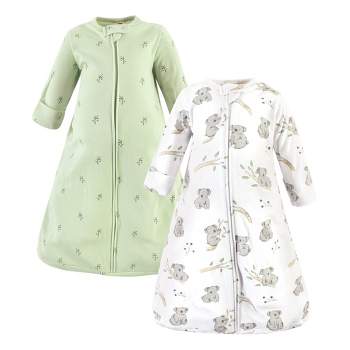 Hudson Baby Cotton Long-Sleeve Wearable Sleeping Bag, Sack, Blanket, Cuddly Koala Long Sleeve