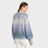 Women's Spacedye Crewneck Pullover Sweater - A New Day™ - image 2 of 3