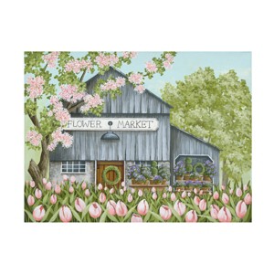 Tanya Nyp 'Flower Market' Canvas Art - 1 of 4