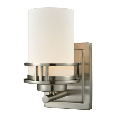Thomas Lighting Ravendale 1 - Light Vanity in  Brushed Nickel