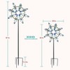 Cyan Oasis 86.5-Inch Flowering Sway Wind Spinner - 4 of 4