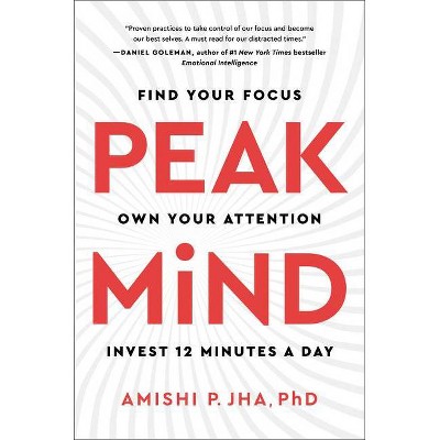 Peak Mind - by Amishi P Jha (Hardcover)