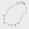 Bijoux Sport by Luv Aj MLB Gold Charm Letter Necklace - 3 of 4