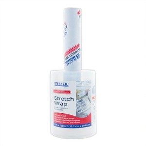 BAZIC Products® Stretch Wrap Film, 5" x 1000' - 1 of 4