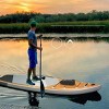 VisioGear 11' Stand Up Paddle Board with Accessories, Dark Grey, 132"*33"*6" - 2 of 4