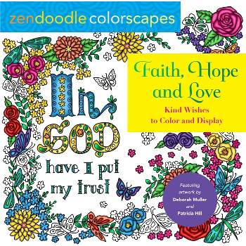 Creative Haven Cheerful Inspirations Coloring Book - (Adult Coloring Books:  Calm) by Teresa Goodridge (Paperback)