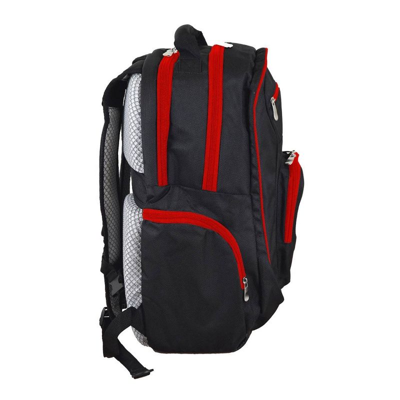 MLB Boston Red Sox Colored Trim 19&#34; Laptop Backpack, 4 of 5