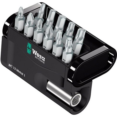 Wera Bit-Check 12 Metal Bit 1 Bit Holder & Bit Set Ratchets & Bits