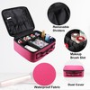Unique Bargains Makeup Bag Organizer with Adjustable Removable Dividers for Cosmetics Makeup Brushes 1Pcs - 2 of 4