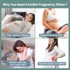 VAVSEA Pregnancy Pillows with 2 Covers U-Shape Full Body Pillow for Sleeping Maternity Pillow - 2 of 4