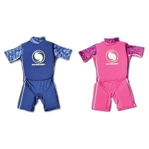 Swimline Boys Medium Swim Wet Suit Life Vest + Girls Medium Wet Suit Life Vest - 1 of 4