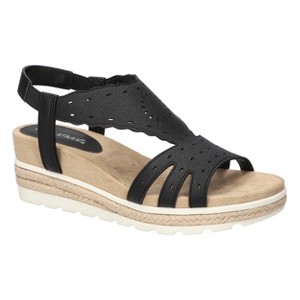 Easy Street Women's Fran Wedge Sandals - 1 of 4