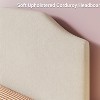 TackView Twin Bed Frames,Twin Bed Frame with Upholstered Headboard, Bed Frame Twin Corduroy Mattress Foundation - 3 of 4