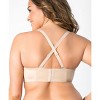 Curvy Couture Full Figure Strapless Sensation Multi-way Push Up