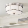Minka Lavery Minka-Lavery Harbour Point 13 1/2" Wide Brushed Nickel Ceiling Light - 2 of 3