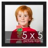 PosterPalooza | Square Minimalist Black Picture Frame - UV Acrylic, Foam Board Backing, Hanging Hardware - 2 of 4