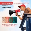 Pyle Portable Megaphone Bullhorn with Bluetooth, 100W Voice Changer, MP3 Aux Input, Siren & Mic - PMP74VC - 2 of 4