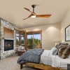 YAN Direct Current Fan With 3 Color Led Light,Indoor Ceiling Fan With Remote Reversible DC Motor And 3 Solid Wood Blades -The Pop Home - 2 of 4