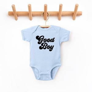 The Juniper Shop Good Boy Retro Baby Bodysuit - 1 of 2