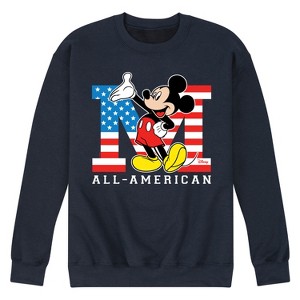 Men's - Disney - Americana Graphic Fleece Sweatshirt - 1 of 4