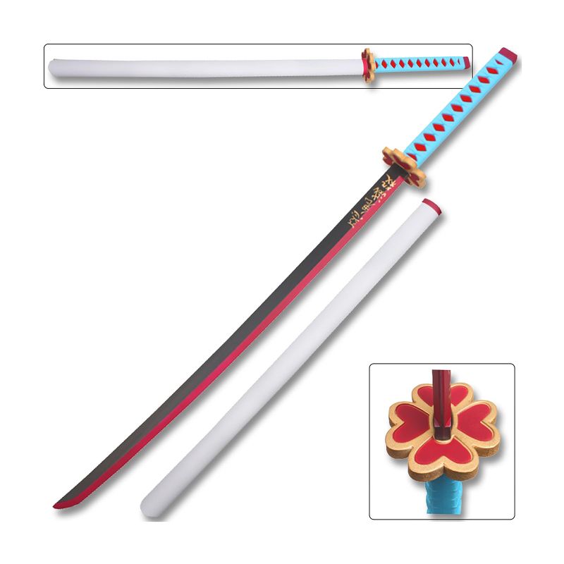 Edgework Imports Demon Slayer Mitsuri Kanroji 41 Inch Foam Replica Samurai Sword, 2 of 3