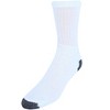 CTM Men's Casual and Comfortable Colored Heel and Toe Crew Socks (4 Pack) - 3 of 4