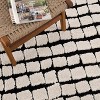 Hauteloom Teshi Plush Grid Area Rug - 2 of 4