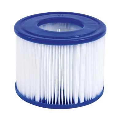 Bestway Fiji Gray Round Inflatable Hot Tub with AirJets