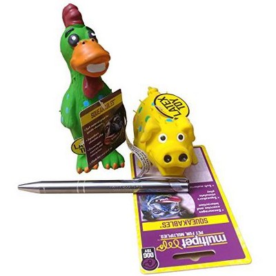 Multipet Goblet Pig MINI Dog Toy, Assorted Colors (Color Options: Mini Goblet and Globken)