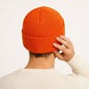 Anna-Kaci Unisex Warm Knit Beanie Soft Stretchy Cuffed Winter Hat Lightweight Solid Color Design - 4 of 4