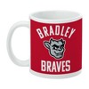 Bradley University Braves Ceramic Coffee Mug Novelty Gift Mugs for Coffee Tea and Hot Drinks 11oz White - 3 of 4