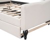 PAGED Full Size Upholstered Daybed Modern Tufted Bed Wooden Bed Frame for Bedroom and Living Room - 4 of 4
