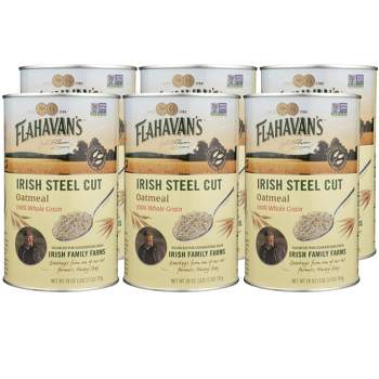 Flahavans Irish Steel Cut Oatmeal - Case of 6/28 oz