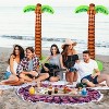 4E's Novelty 2 Pack Giant Inflatable Palm Trees 6 Ft Tall - Tree Blow Up for Tropical Seaside Inflate Trees Party Decorations, Summer Beach Party - 2 of 4