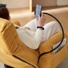 ORRD 360° Swivel Game Lounge Chair - Adjustable Headrest & Lumbar Support, Rotating Leisure Sofa Chair（Beige） - 2 of 4