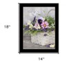 HomeRoots Fresh Garden Basket Black Framed Print Wall Art - 3 of 4