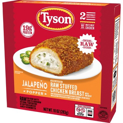 Tyson Stuffed Chicken Breast Jalapeno Popper - Frozen - 10oz