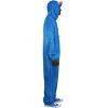 HalloweenCostumes.com X Large   Adult Sesame Street Grover Halloween Costume | Sesame Street Costumes, Blue/Pink - 2 of 4