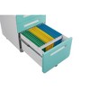 Anybear 3 Drawer Mobile File Cabinet Under Desk Office,Simple Style Versatile Storage Cabinet - 4 of 4