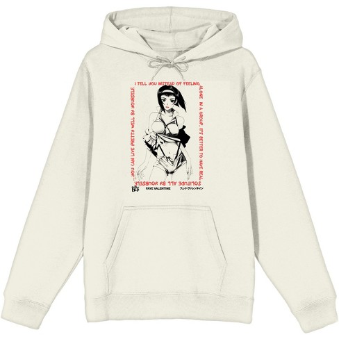 Cowboy Bebop Faye Valentine Feeling Alone Men's Natural Ground  Sweatshirt-xxl : Target