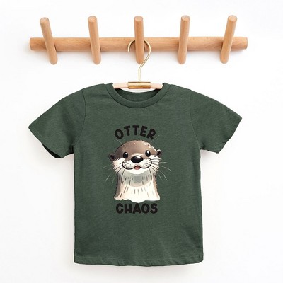 The Juniper Shop Otter Chaos Toddler Short Sleeve Tee