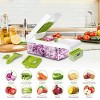 Racxily 12 In 1 Vegetable Chopper with Container Kitchen Food Slicer Dicer Grater Peeler Egg Separator Hand Protector for Onion Salad Potato - 4 of 4