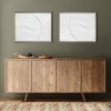 Ink+Ivy 26.75"x32.75" Paths Collide Framed Carved Resin Dimensional Wall Decor: Modern Abstract Art, Spot Clean - 3 of 4