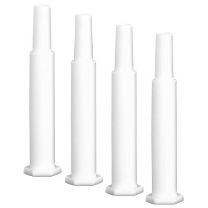 Set of 4 White Ring Corner Foot Pieces for Figures Toy Company Wrestling Action Figure Ring - 1 of 1