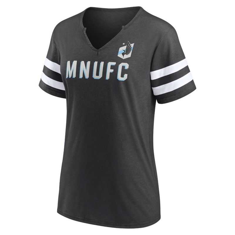 MLS Minnesota United FC Women&#39;s Split Neck Team Specialty T-Shirt, 2 of 4