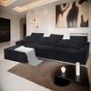 111.2'' Chenille Modular L-Shaped Sectional Sofa with Adjustable Layout, Ergonomic Armrest, No Assembly, for Living Room/Bedroom - 4 of 4